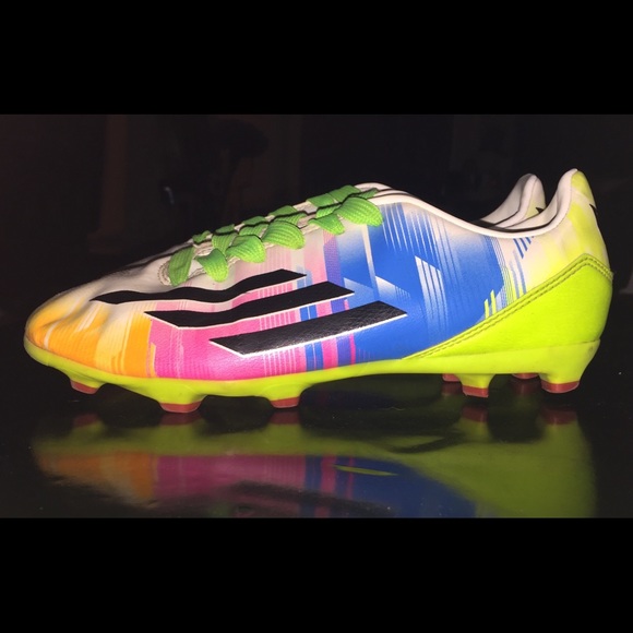 Adidas Messi f10 Soccer Cleats Sz 4.5 - Picture 2 of 6
